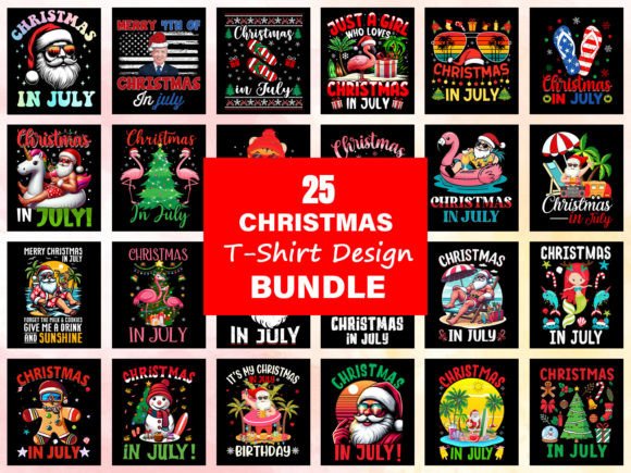 Download Christmas T-Shirt Design. Design Bundle - Premium Resources