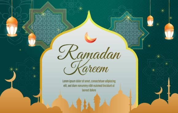 Download Festivity Ramadan Green Background - Festivity Collection