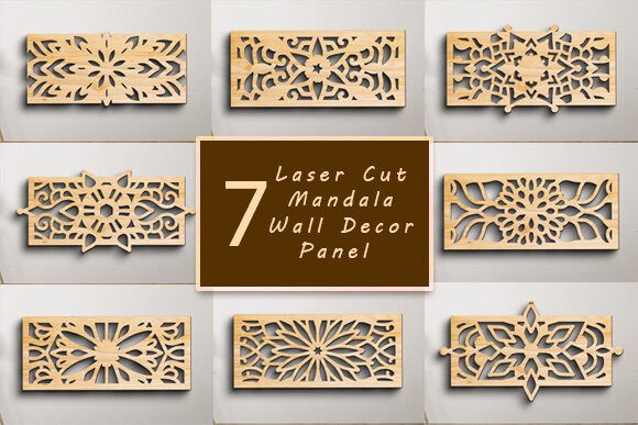 Download Laser Cut Mandala Wall Panel Set - Laser cut mandala Collection