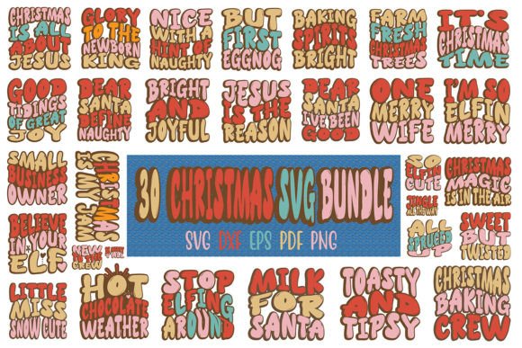 Download Retro Christmas T-Shirt Design Bundle - Premium Resources