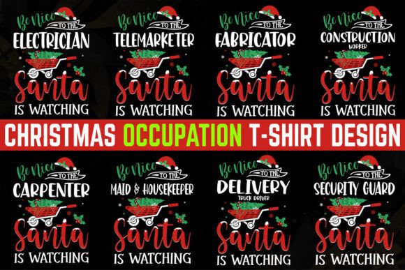 Download Occupation Christmas T-shirt Design 10 - Premium Resources